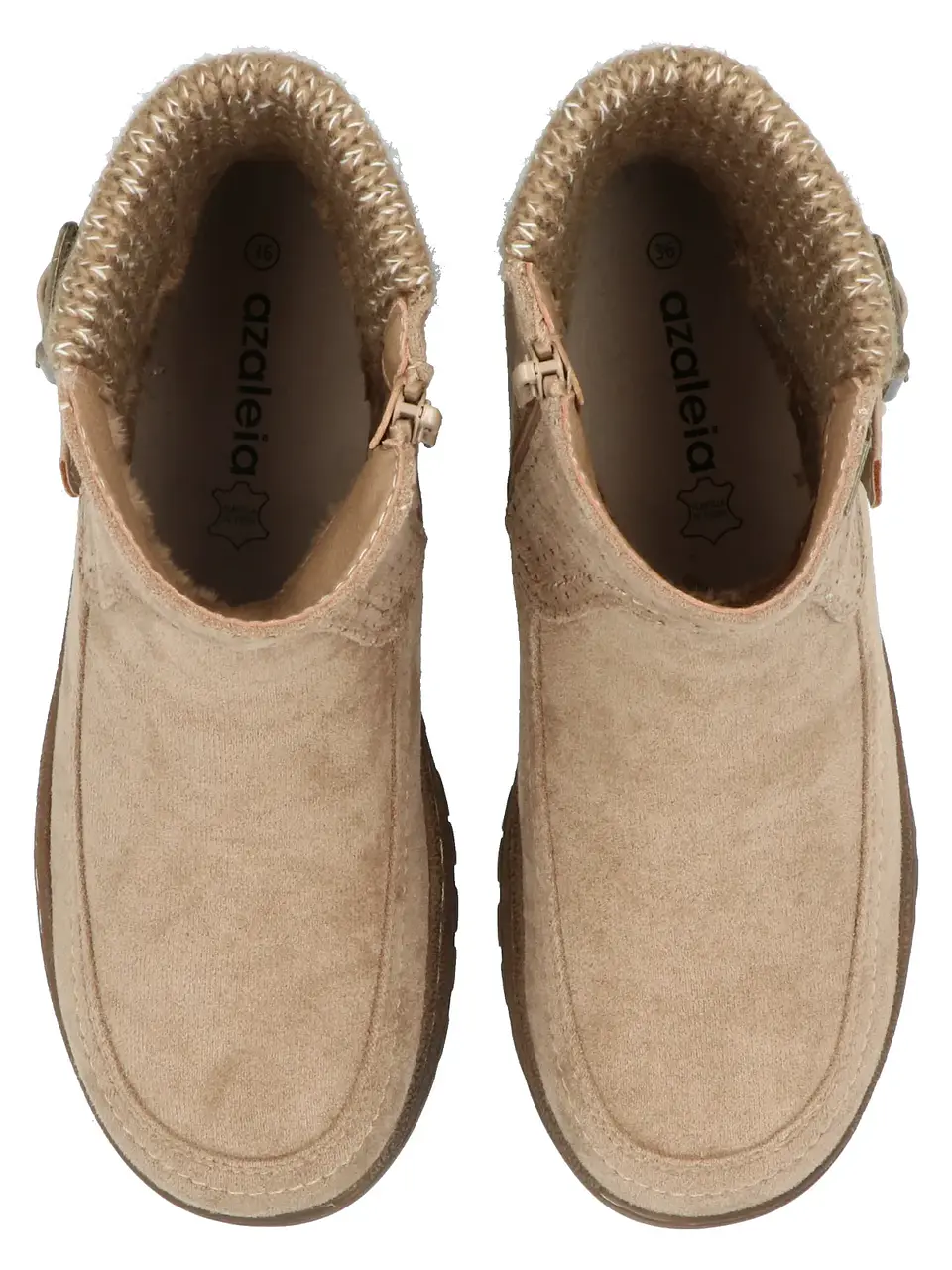 Botin Beige Mujer Azaleia DAKOTA BE 6
