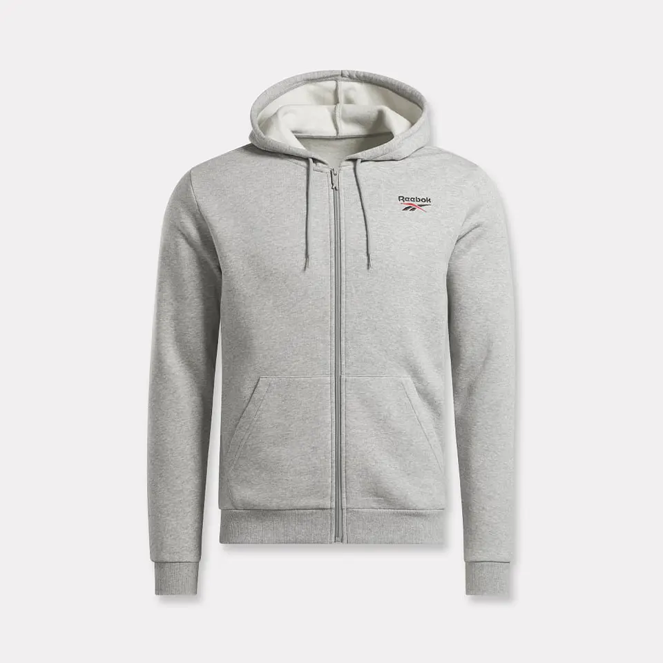 Poleron Gris Hombre Reebok 100221811 1