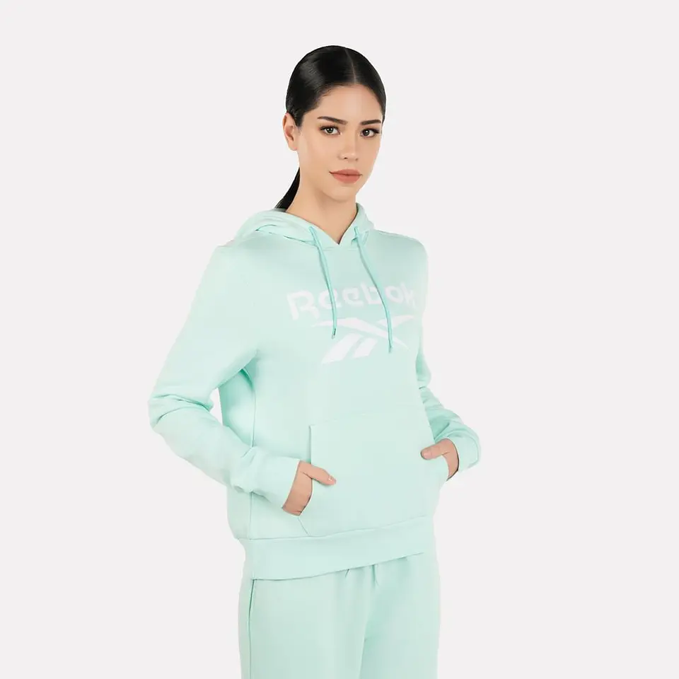 Poleron Menta Mujer Reebok 100215201 1