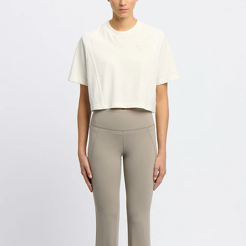 Polera Crema Mujer Reebok 100214091