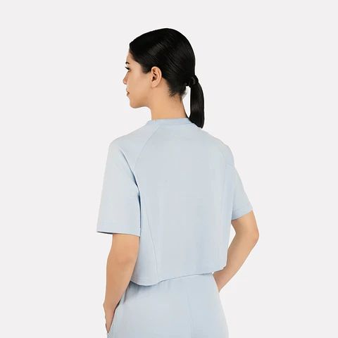 Polera Celeste Mujer Reebok 100221442