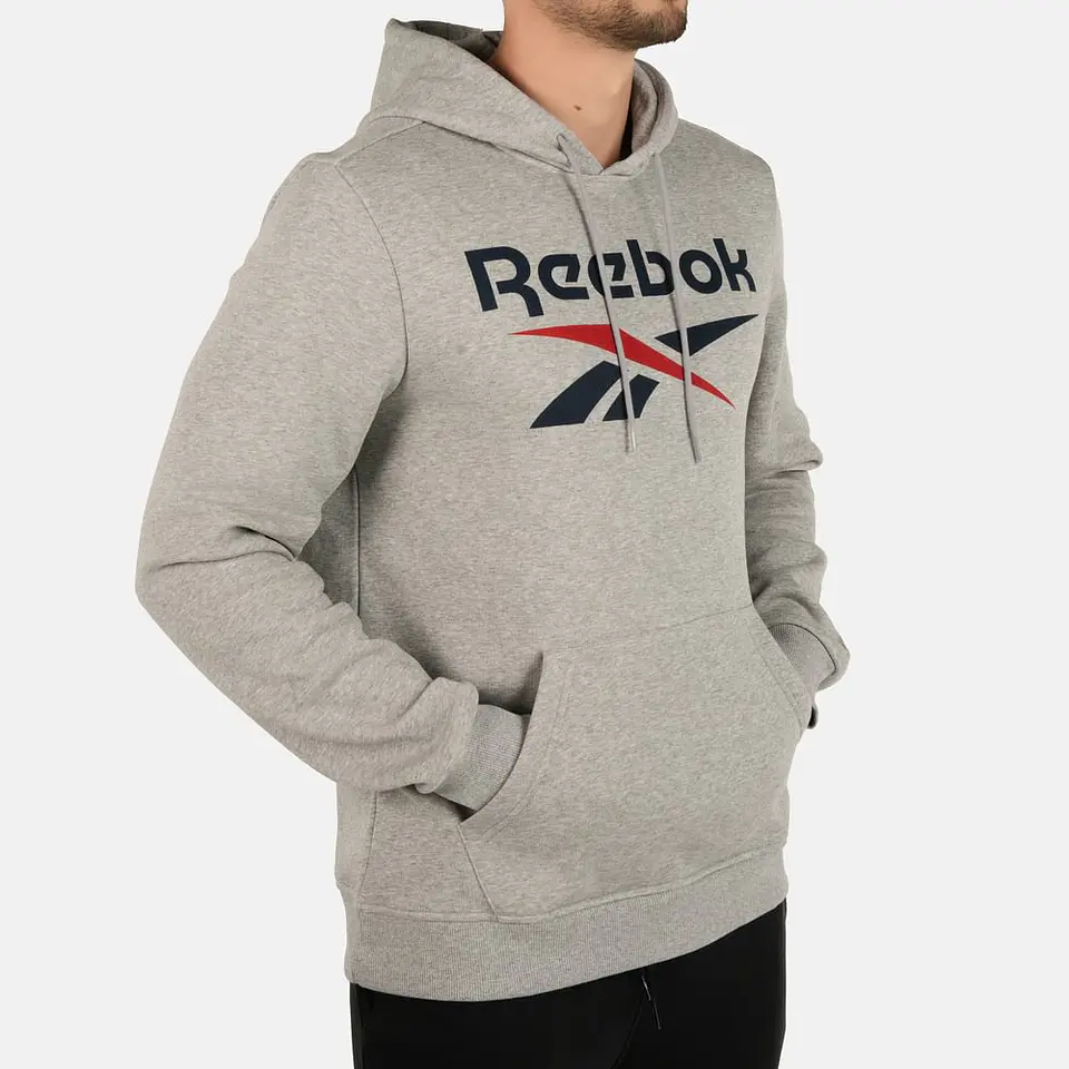 Poleron Gris Hombre Reebok 100217136 3