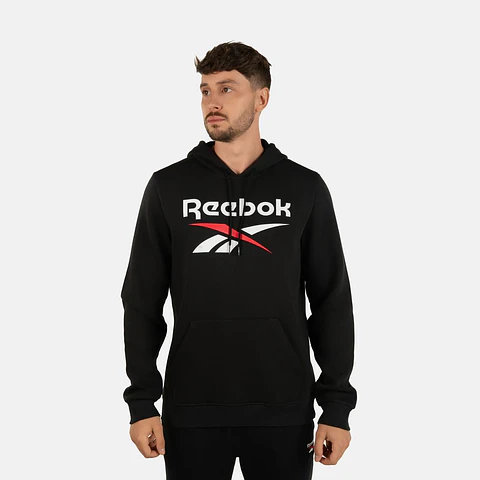 Poleron Negro Hombre Reebok 100216165