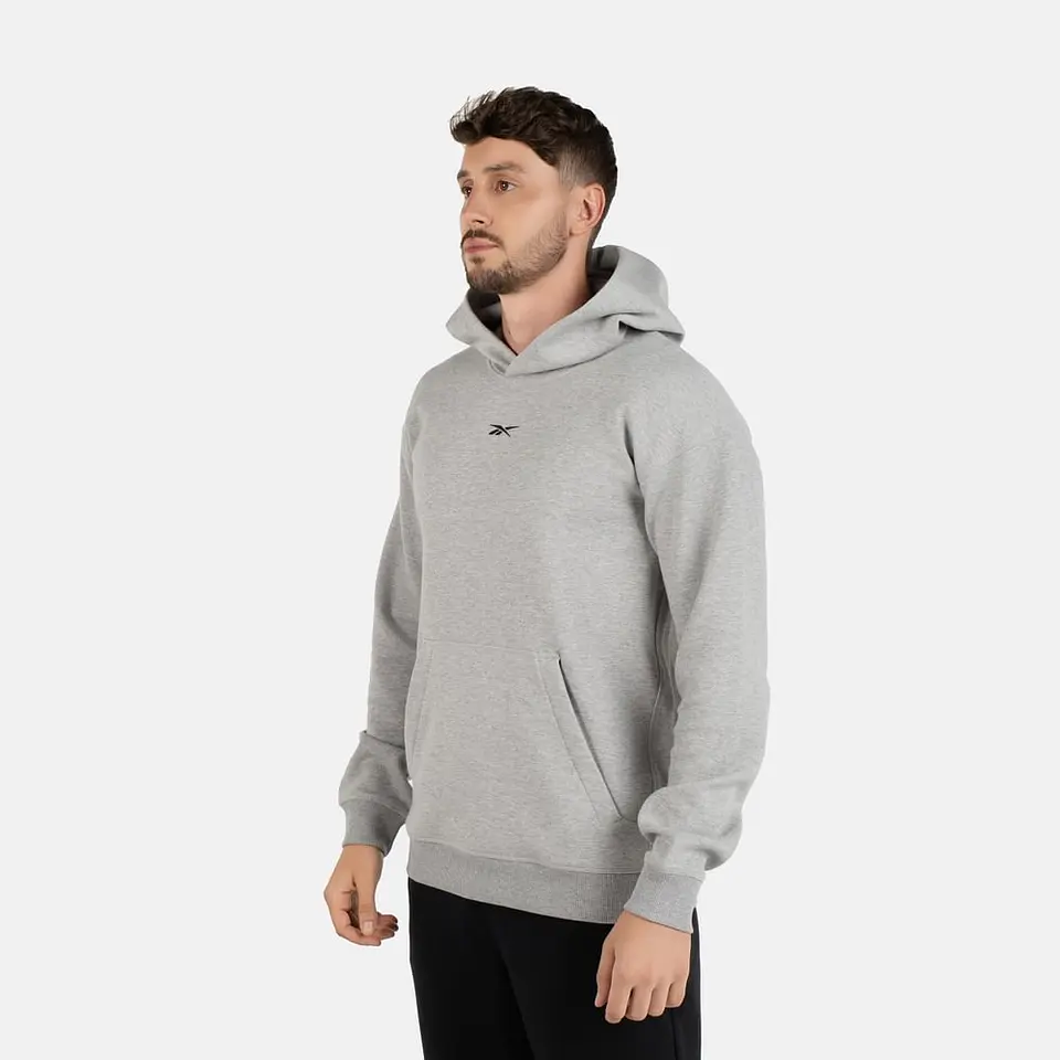 Poleron Gris Hombre Reebok 100215042 1