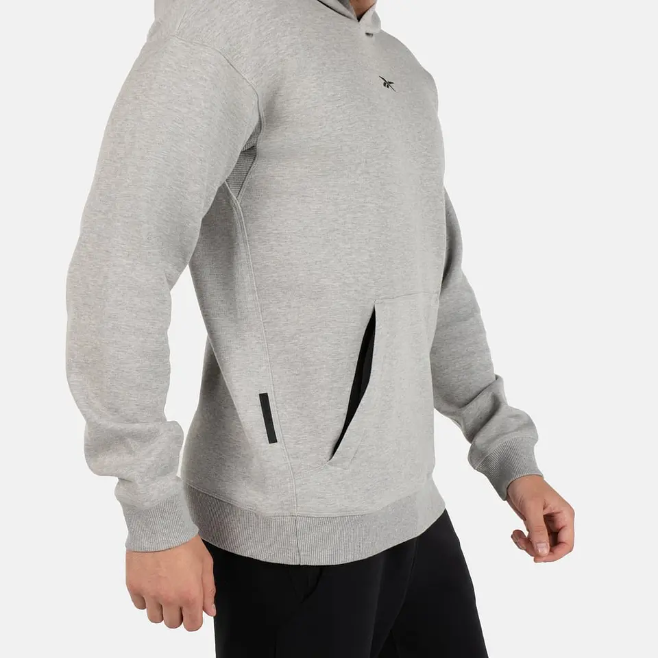 Poleron Gris Hombre Reebok 100215042 3