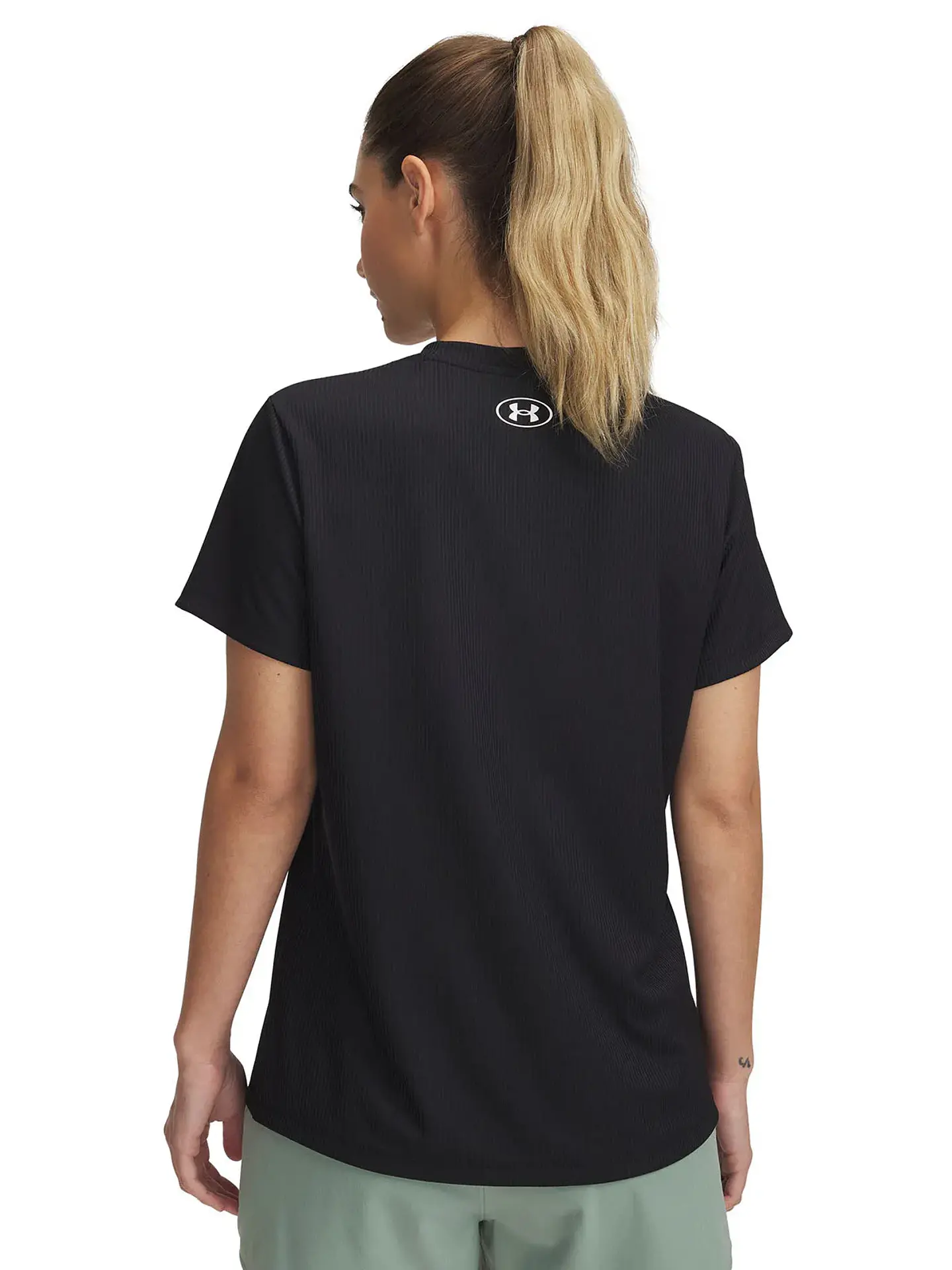 Polera Negra Mujer Under Armour 1389852-001 2