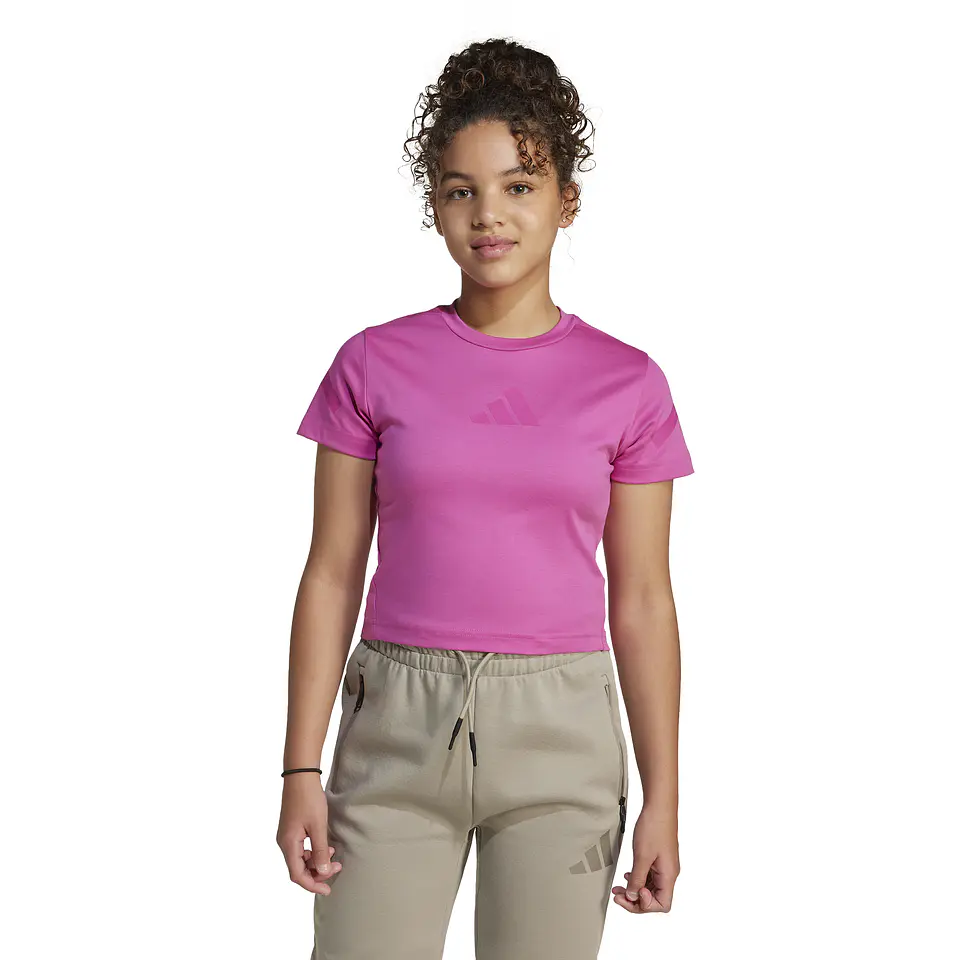 Polera Rosado Juvenil Adidas JJ4852 1