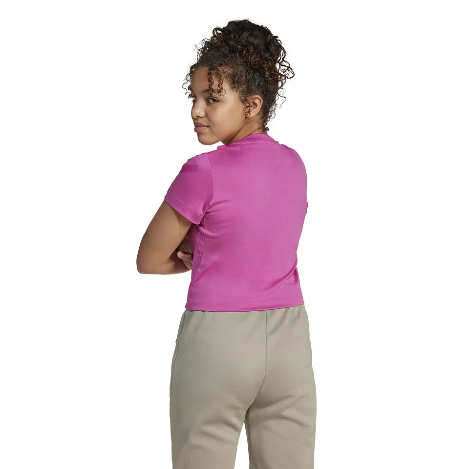 Polera Rosado Juvenil Adidas JJ4852 2