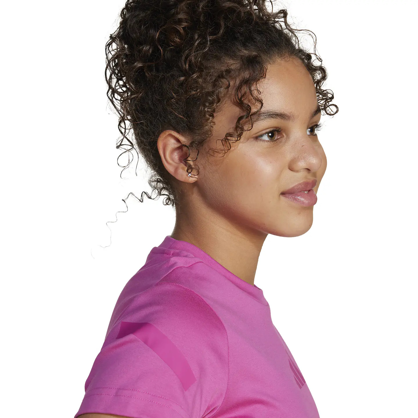Polera Rosado Juvenil Adidas JJ4852 3