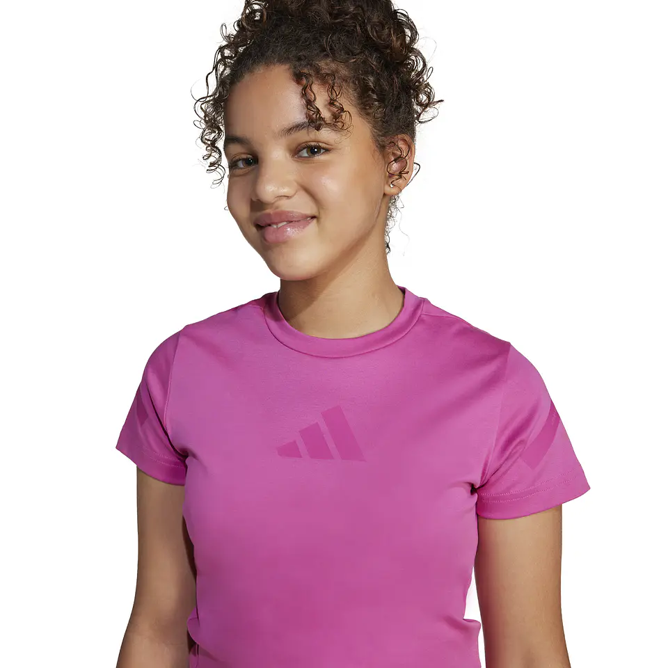 Polera Rosado Juvenil Adidas JJ4852 4