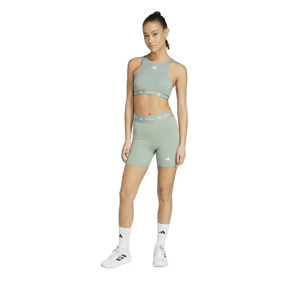Calza Verde Mujer Adidas JI5546 3