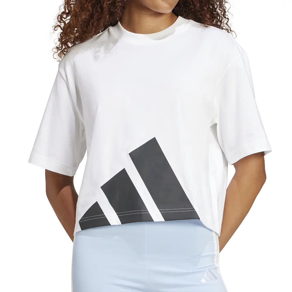 Polera Blanca Mujer Adidas JG8737 5