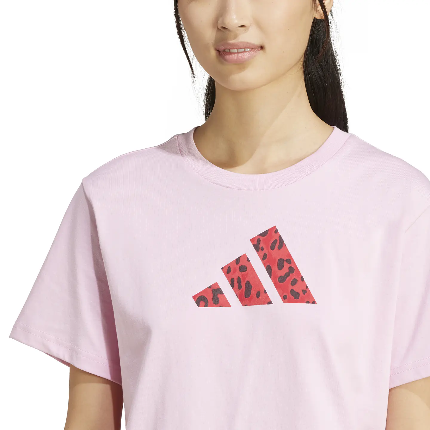 Polera Rosada Mujer Adidas JJ4123 6