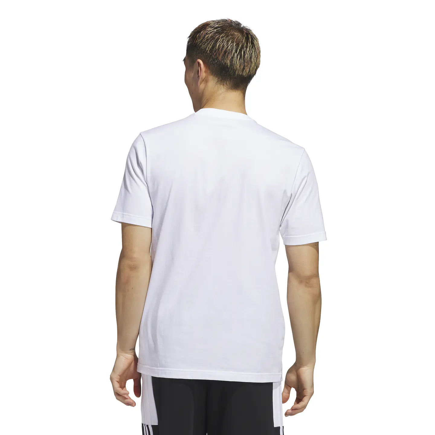 Polera Blanca Hombre Adidas JI6763 2