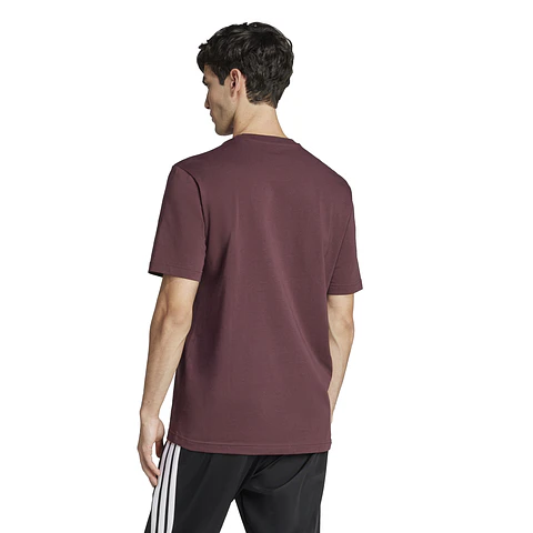 Polera Burdeo Hombre Adidas JI6769
