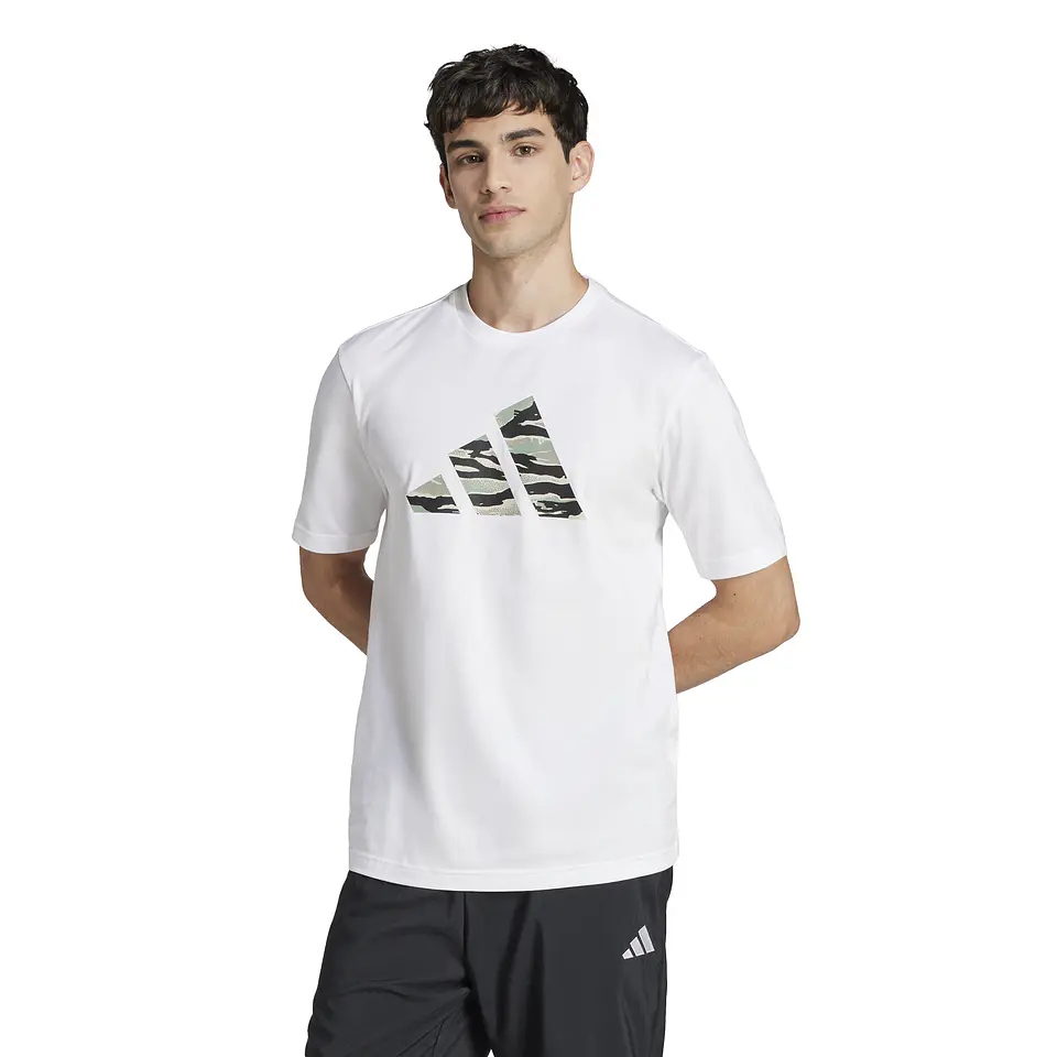 Polera Blanca Hombre Adidas JI6770 1