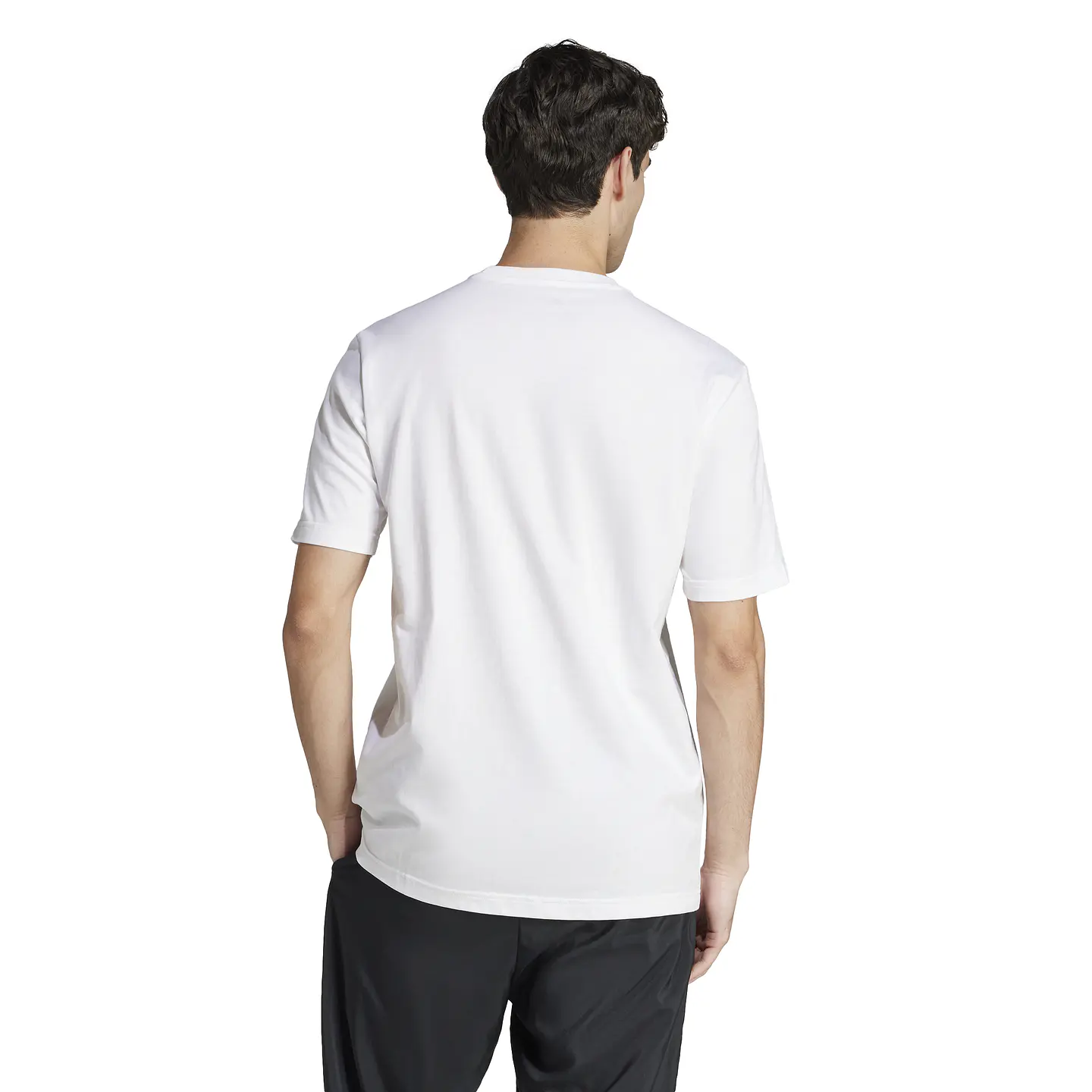 Polera Blanca Hombre Adidas JI6770 2