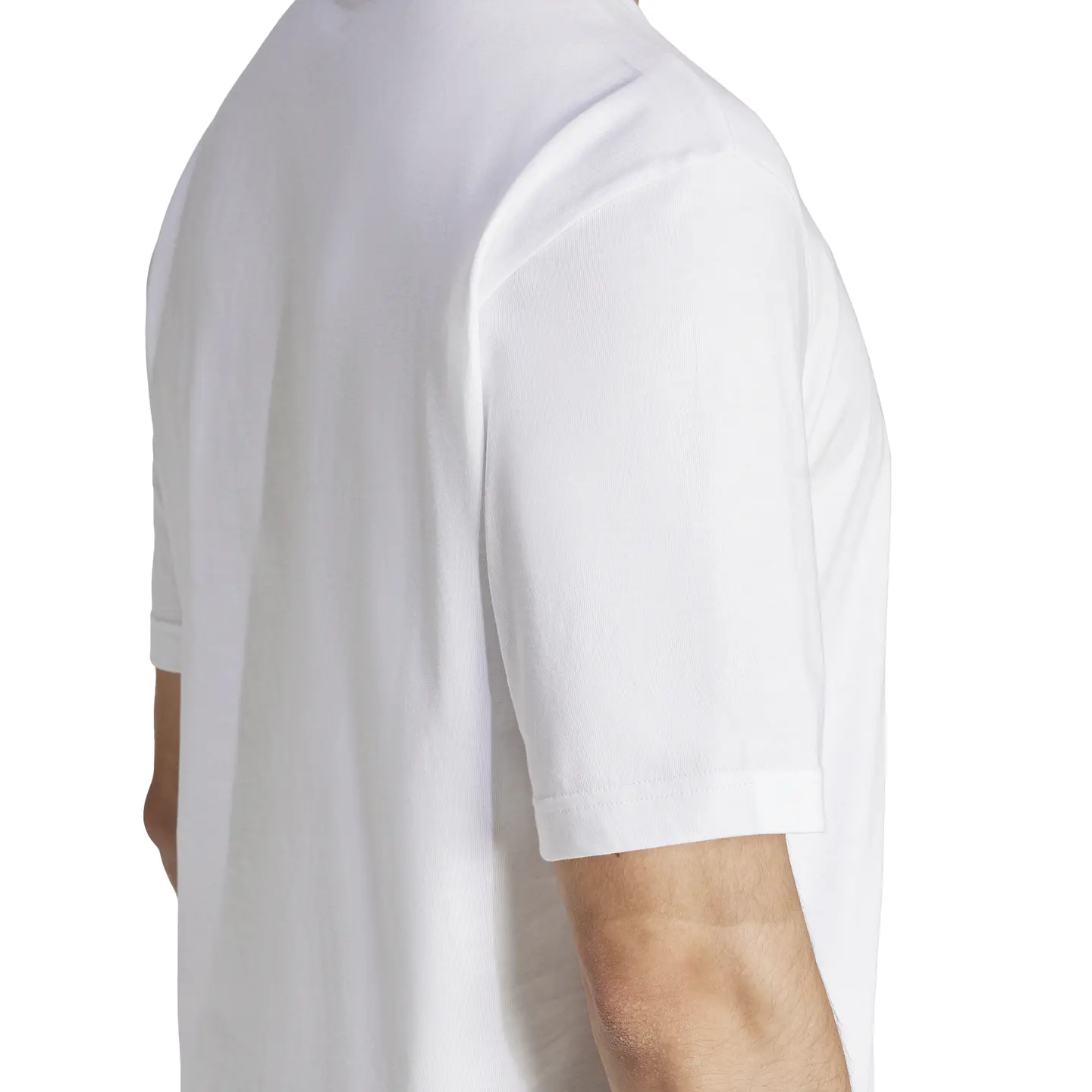 Polera Blanca Hombre Adidas JI6770 5
