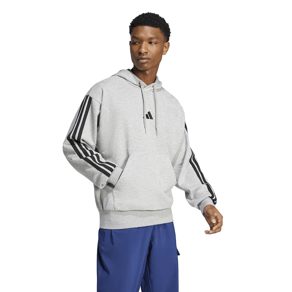 Poleron Gris Hombre Adidas JD1871 3