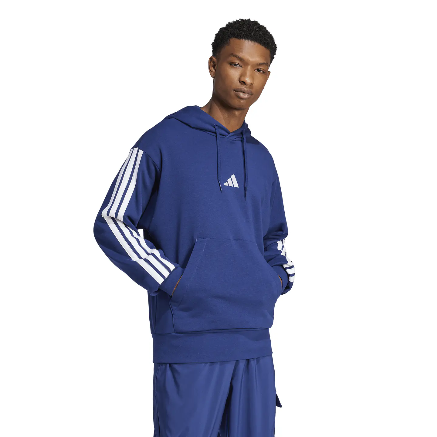 Poleron Azul Hombre Adidas JD1872 3