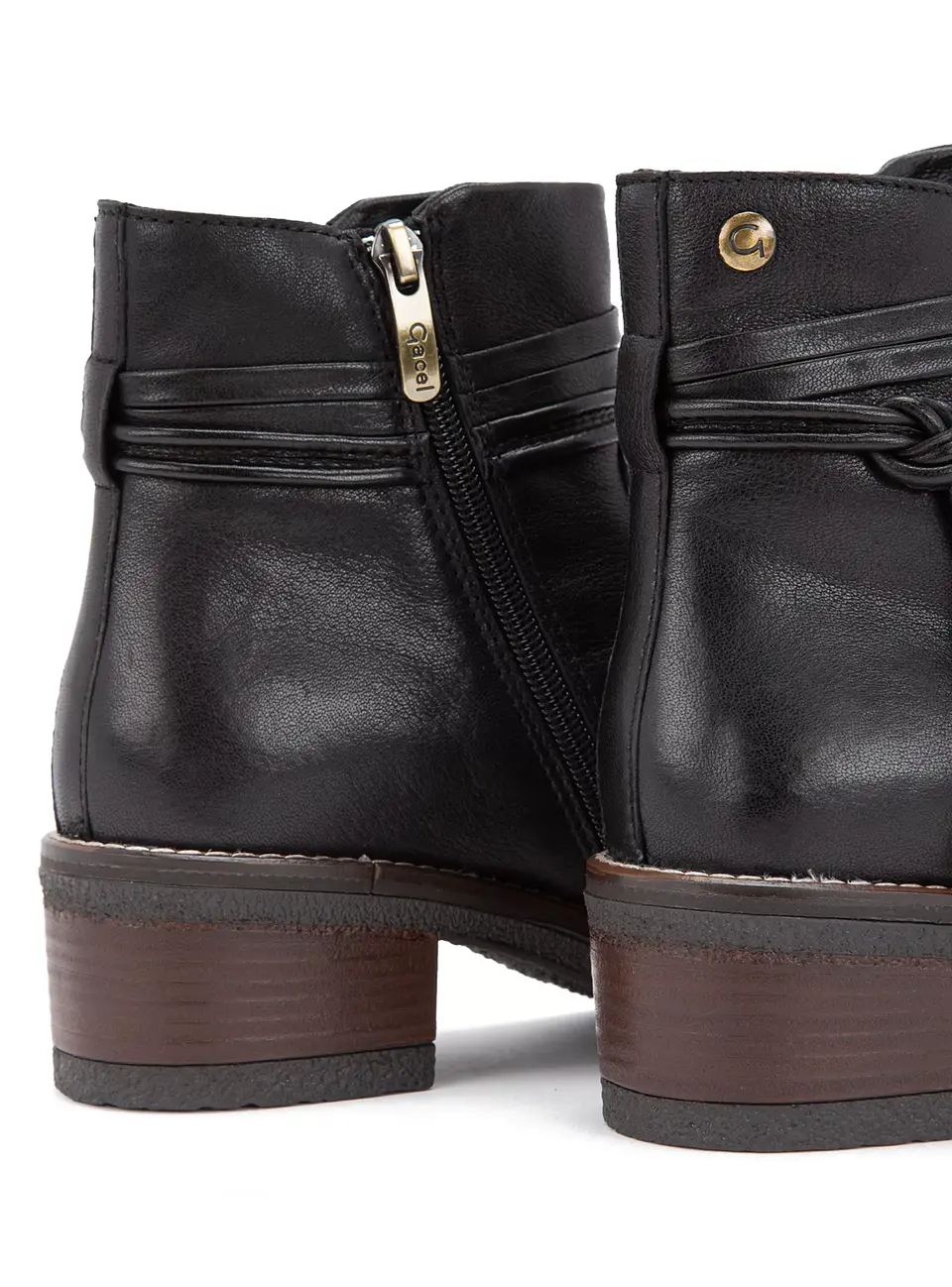 Botin Negro Mujer Gacel 660007 4
