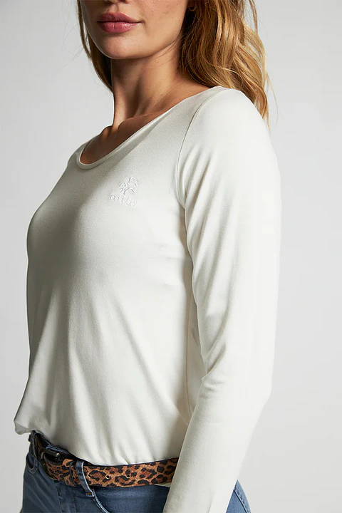 Polera Blanca Mujer Amalia 5077