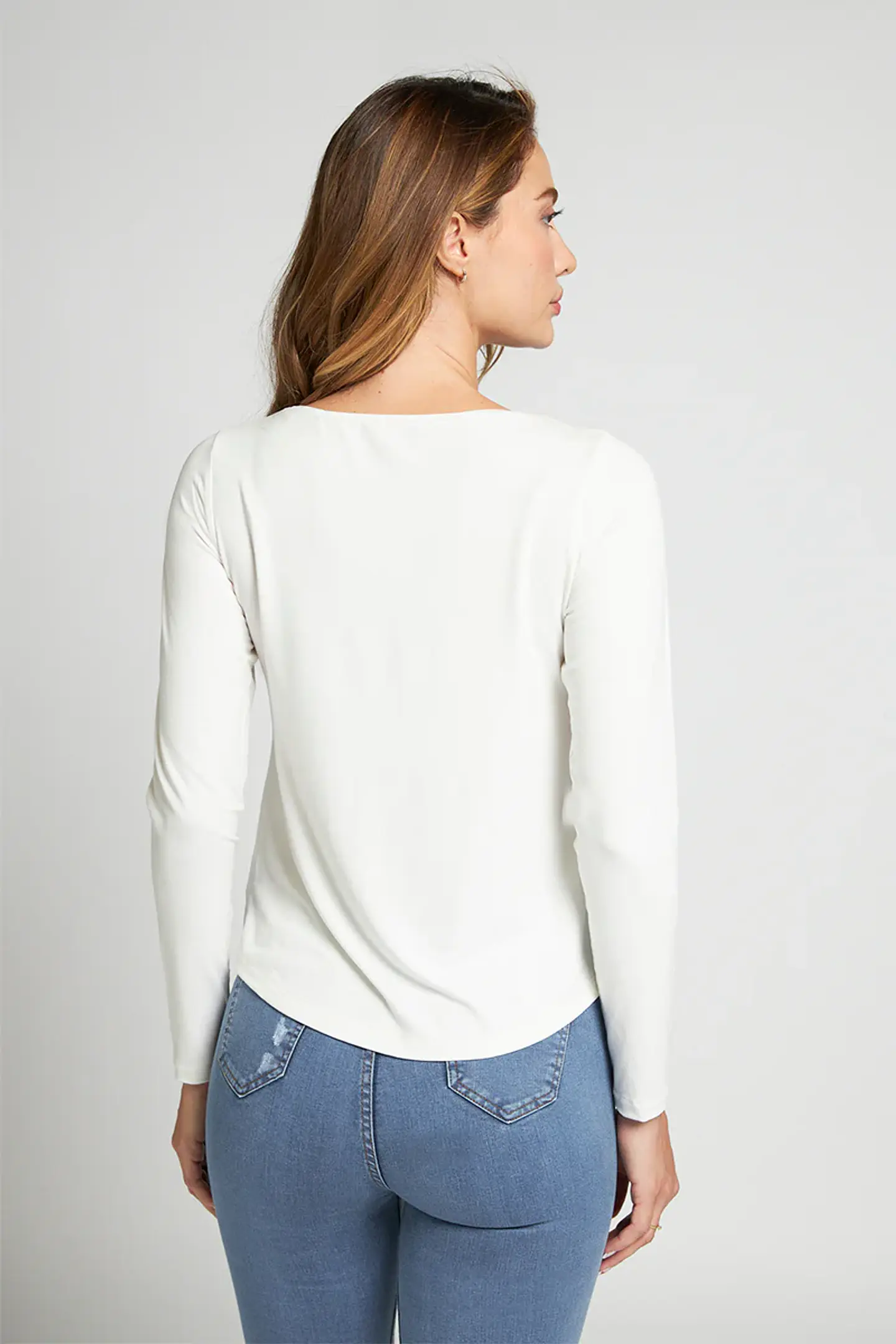 Polera Blanca Mujer Amalia 5077 3