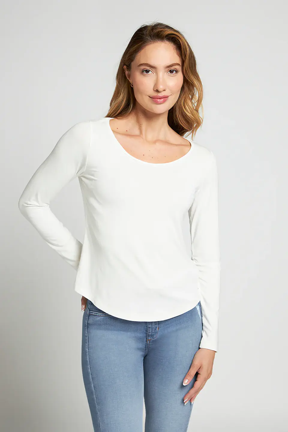 Polera Blanca Mujer Amalia 5077 4