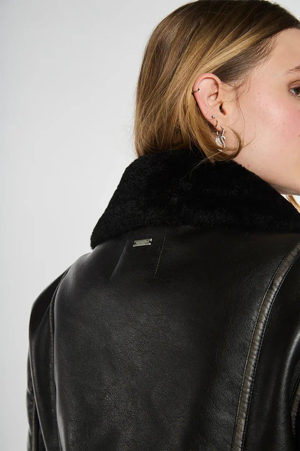 Chaqueta Negra Mujer Amalia 4650 5