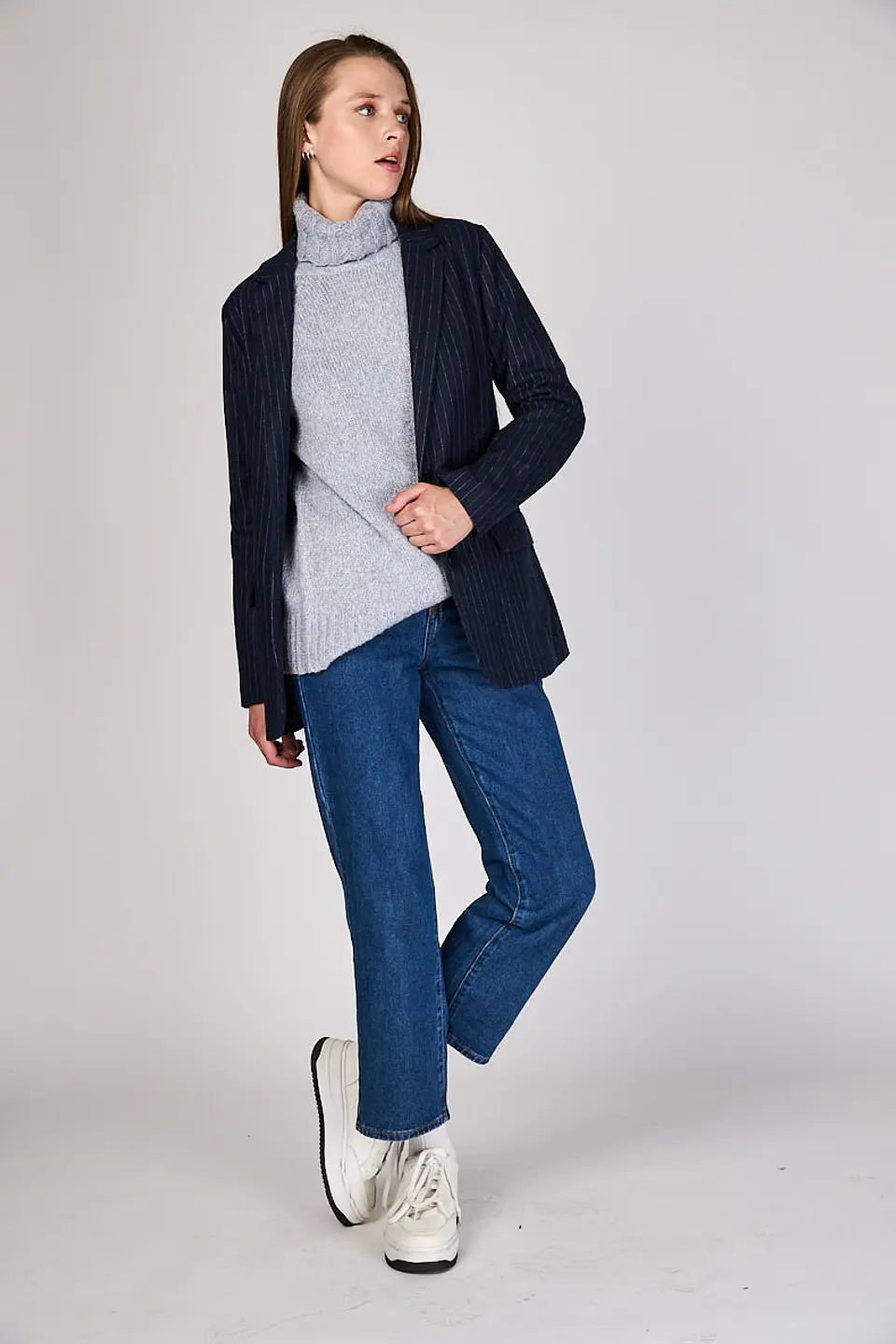 Sweater Gris Mujer Eclipse 25F40854 3