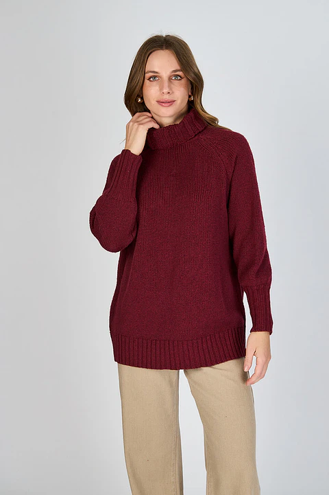 Sweater Burdeo Mujer Eclipse 25F34818