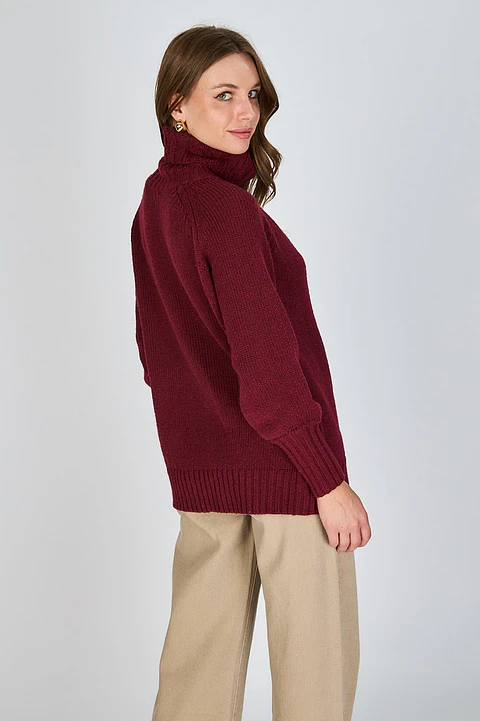 Sweater Burdeo Mujer Eclipse 25F34818