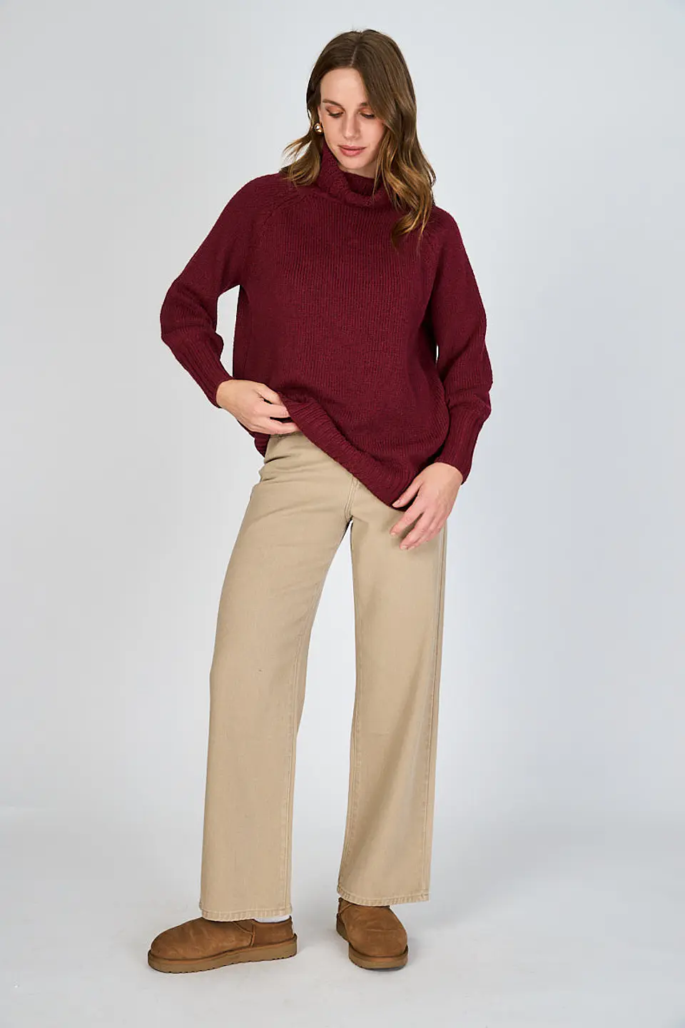 Sweater Burdeo Mujer Eclipse 25F34818 4