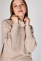 Sweater Beige Mujer Eclipse 25F34818 - Miniatura 3