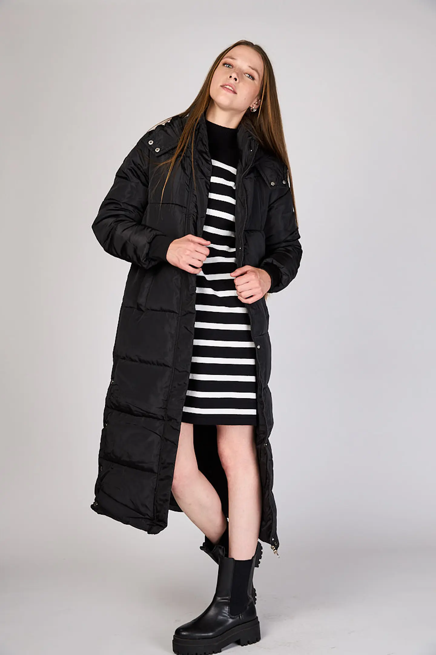 Parka Negra Mujer Eclipse 25F27451 4