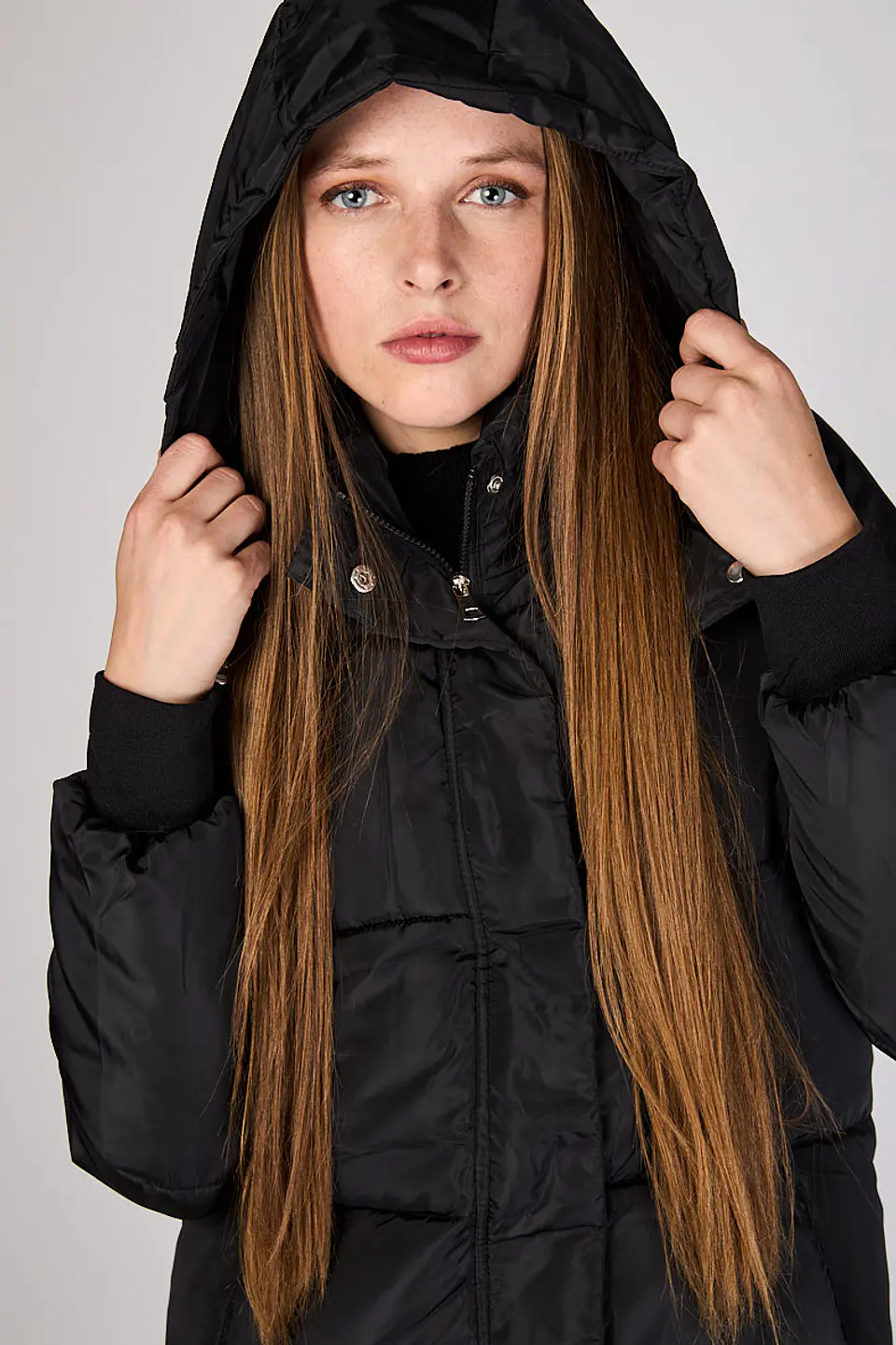 Parka Negra Mujer Eclipse 25F27451 3