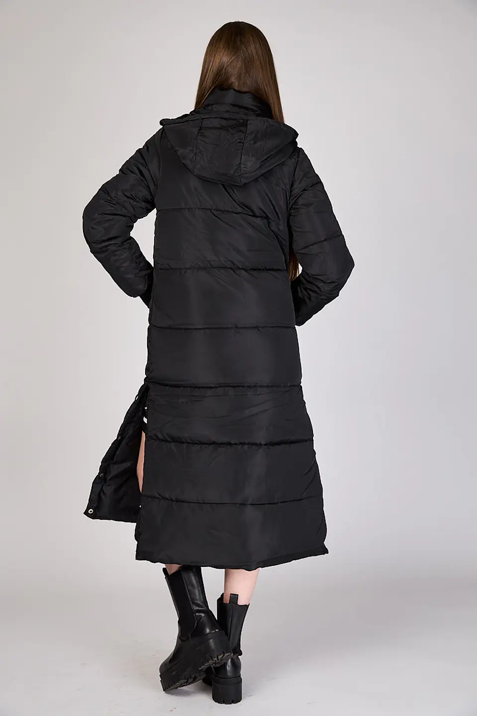Parka Negra Mujer Eclipse 25F27451 2