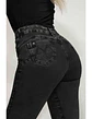 Jeans Negro Mujer Mohicano 3882 - Miniatura 3