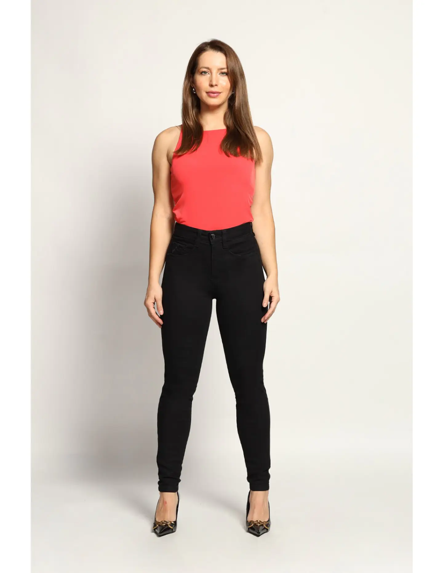 Jeans Negro Mujer Mohicano 3877 1