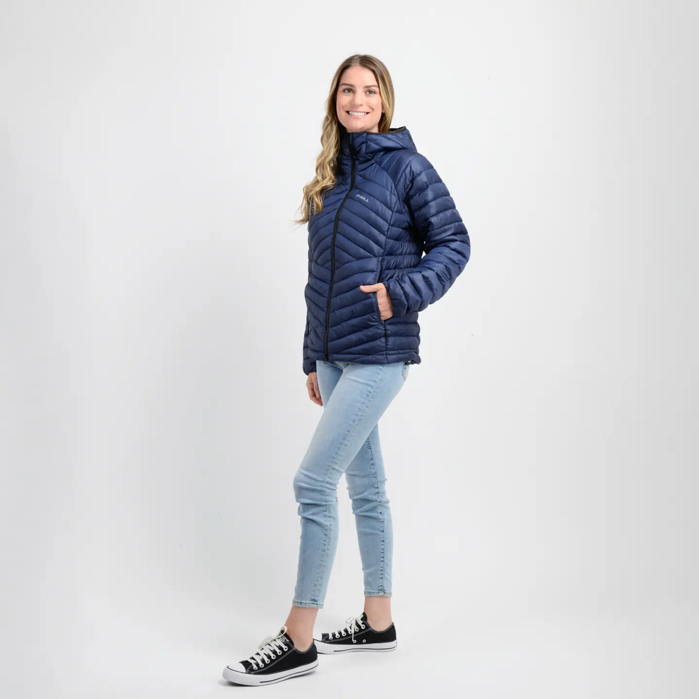 Parka Azul Mujer Oneill I25MU055006 4