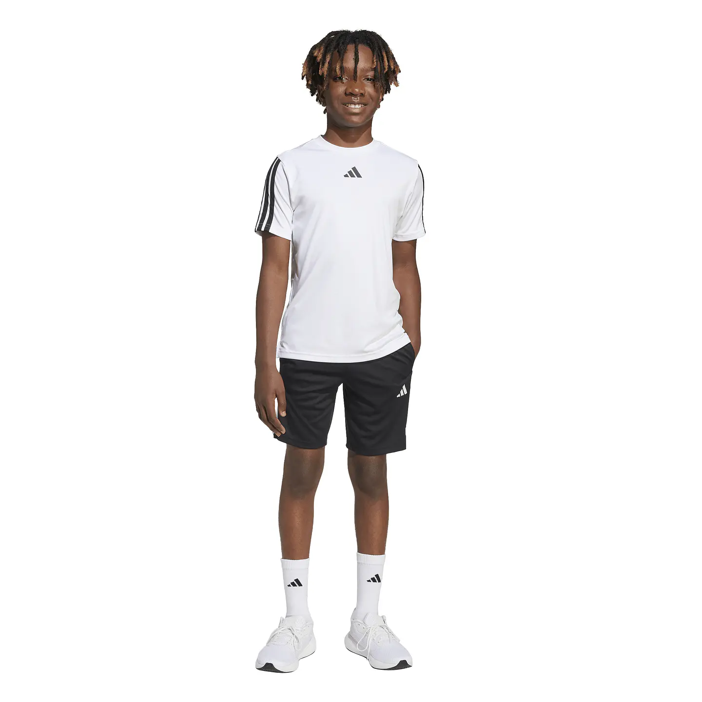 Short Negro Juvenil Adidas JJ1038 3
