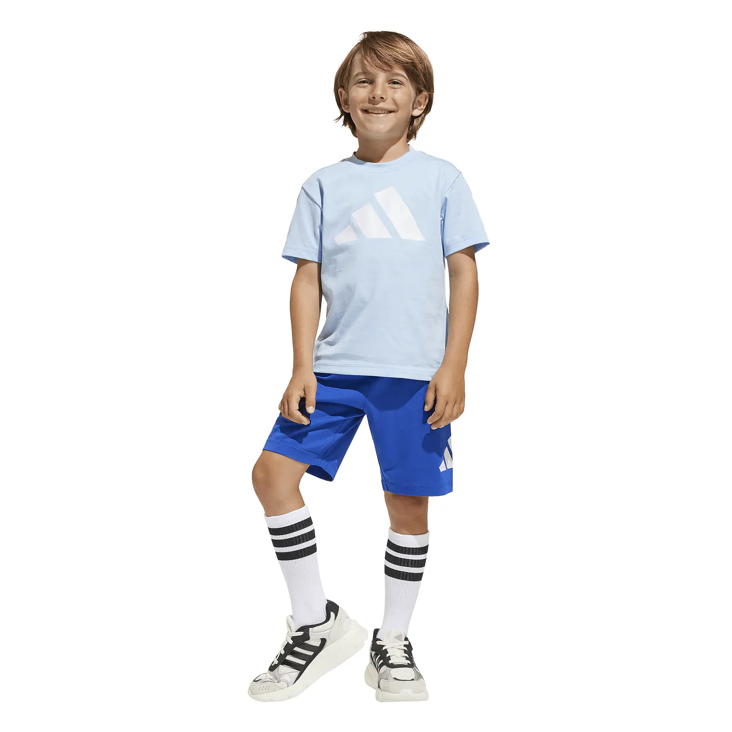 Conjunto Azul Niño/a Adidas JC9724 1