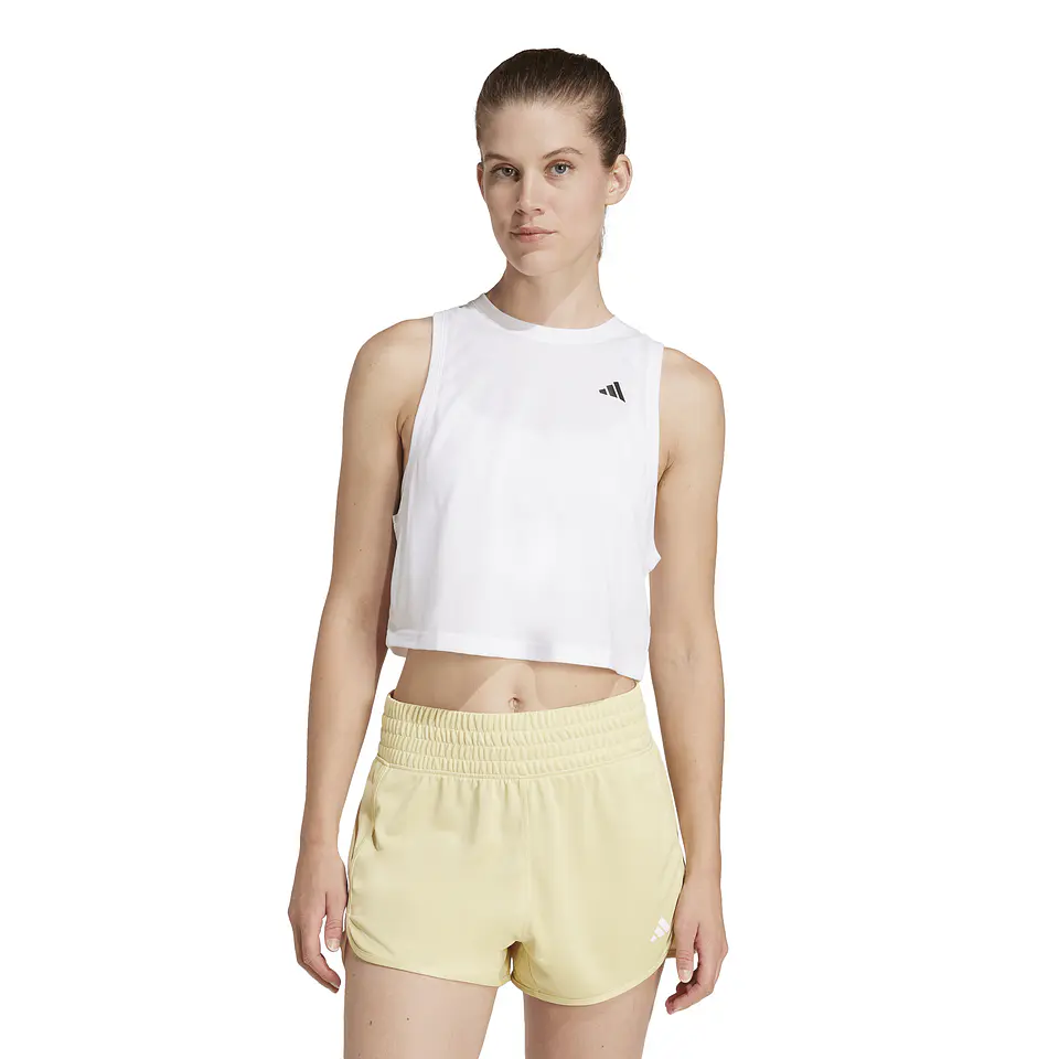 Polera S/M Blanca Mujer Adidas JF1026 1