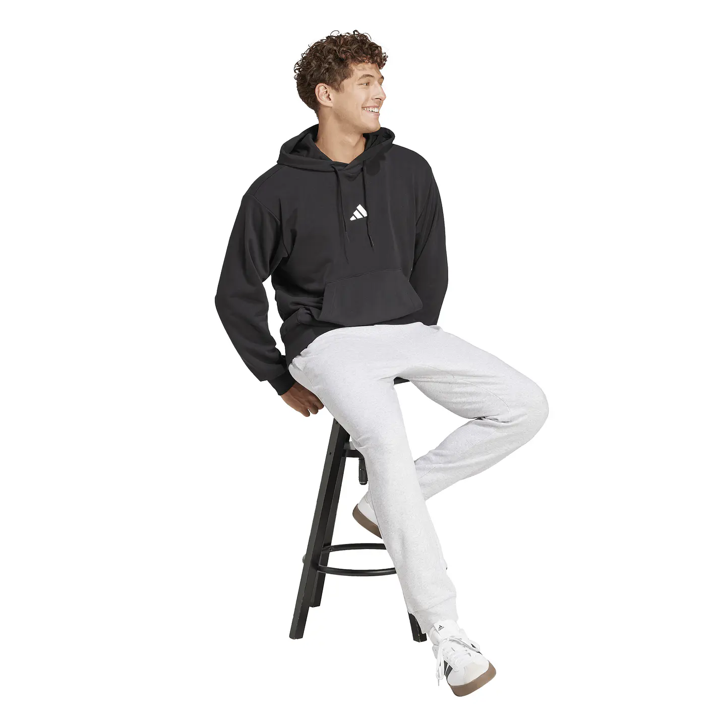Pantalon de Buzo Gris Hombre Adidas JE3819 3