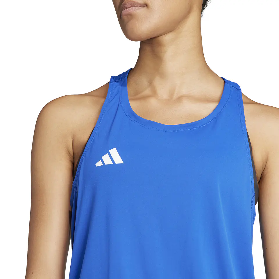 Polera S/M Azul Mujer Adidas IT1457 4