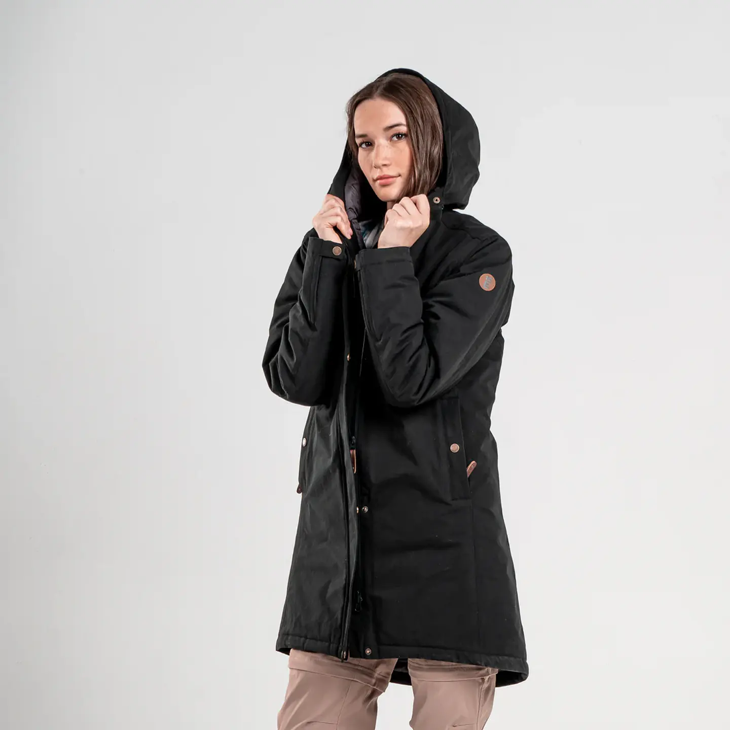 Parka Negra Mujer Kilimanjaro SAVANI 3