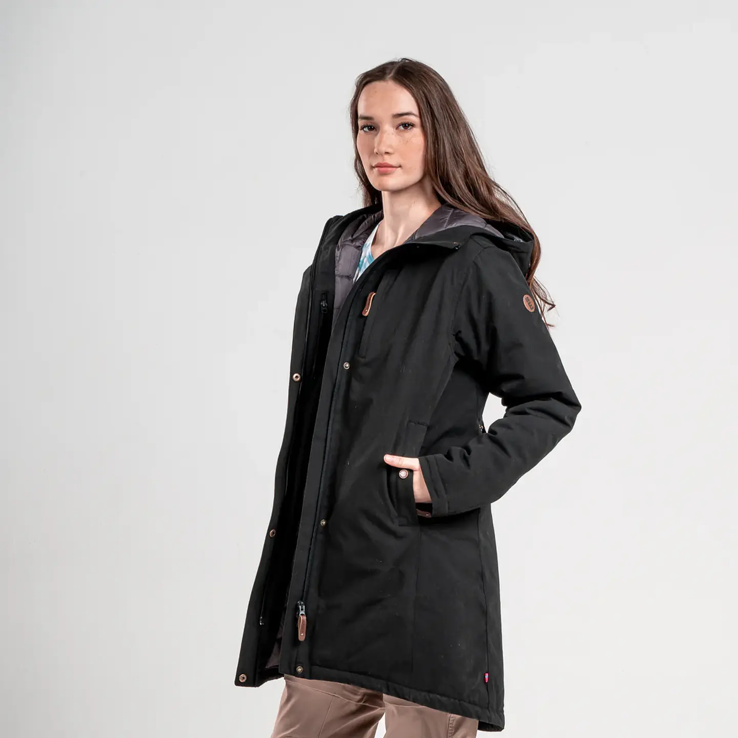 Parka Negra Mujer Kilimanjaro SAVANI 5