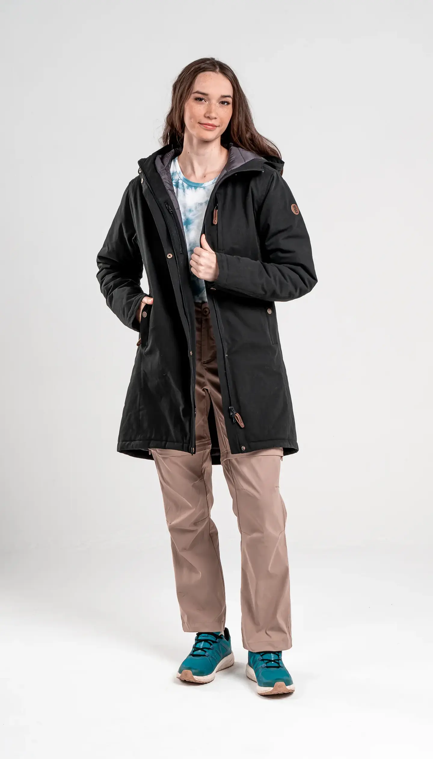 Parka Negra Mujer Kilimanjaro SAVANI 6