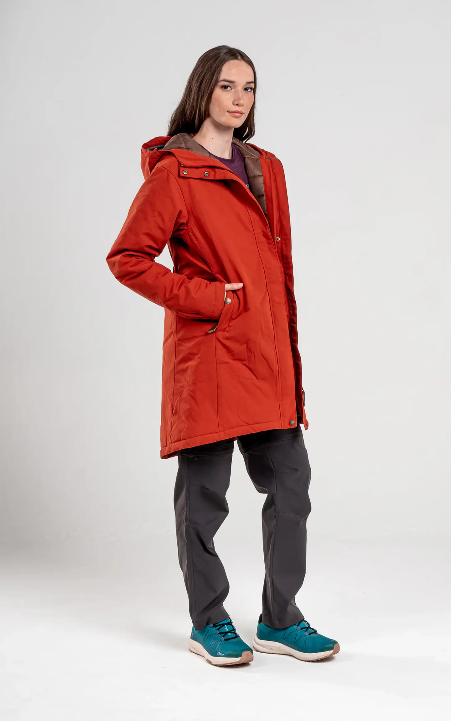 Parka Naranja Mujer Kilimanjaro SAVANI 6