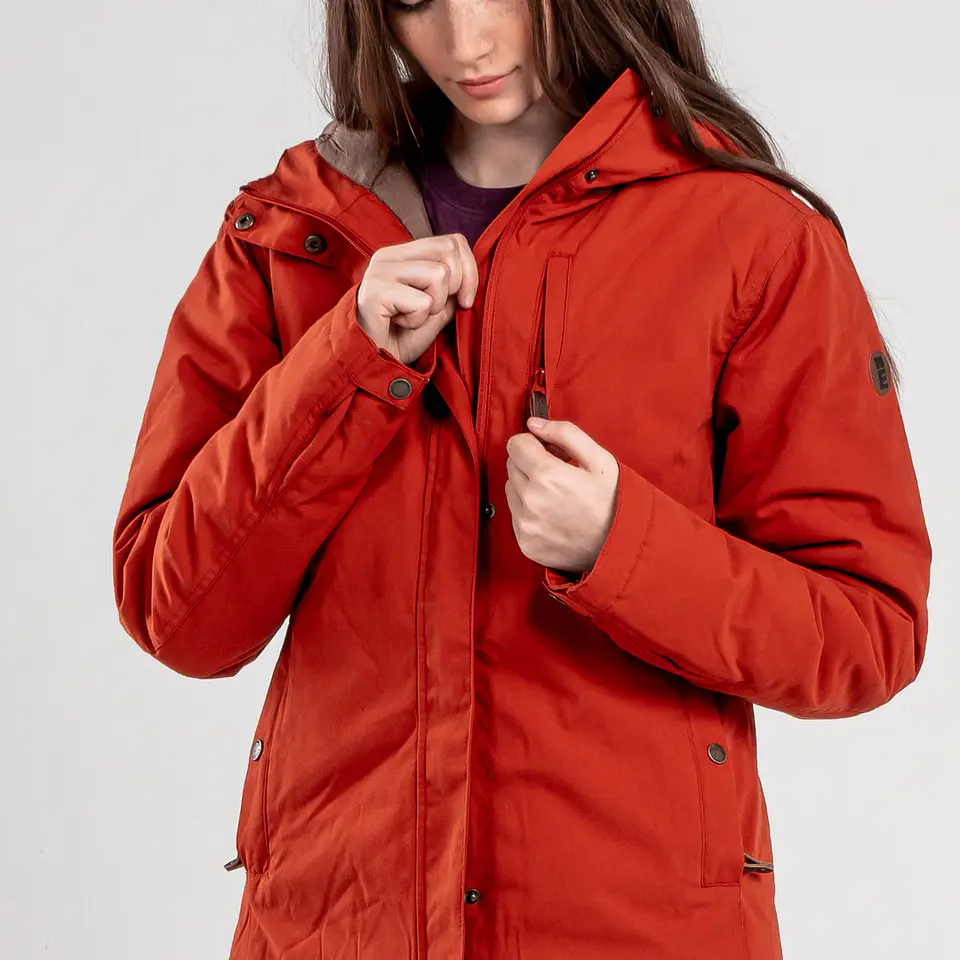 Parka Naranja Mujer Kilimanjaro SAVANI 1